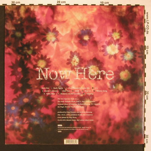 Manning,Barbara & SanFranciscoSeals: Now Here, Indigo(Normal 168), D, 1994 - LP - X8291 - 9,00 Euro