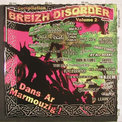 V.A.Breizh Disorder Vol.2: Tri Bleiz Die...Bacchus Temple.,Foc, Mass Productions(MASS32 2001), F, 31Tr.,  - 2LP - X8405 - 15,00 Euro