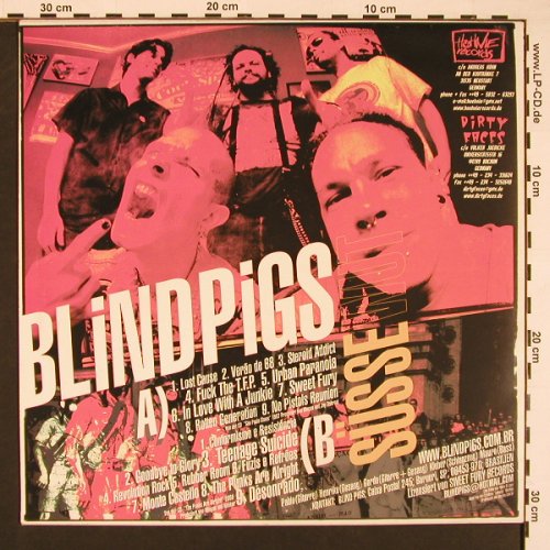 Blindpigs: Süsse Wut LP, DirtyFaces(DF 83), D, 2001 - LP - X8439 - 11,50 Euro