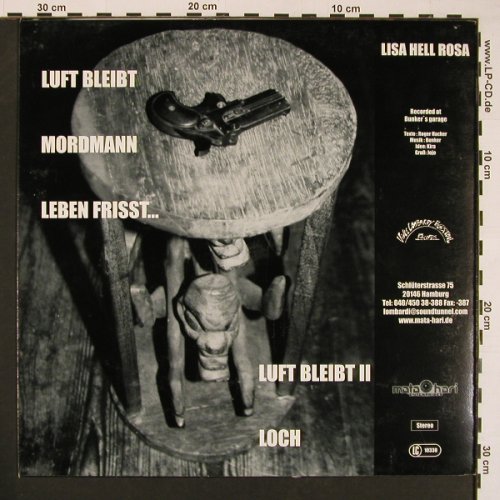 Lisa Hell Rosa: 1997, Vince Lombardy Highschoo (VINCE 026), D, 1997 Typ: LP Best.-Nr.: X8543 Preis: 7,50 Euro