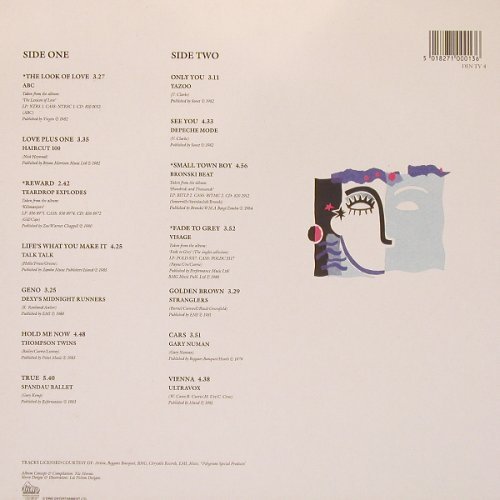 V.A.Eighties Access: ABC...Ultravox, 14 Tr., Dino(DIN TV 4), UK,  - LP - X8605 - 5,00 Euro
