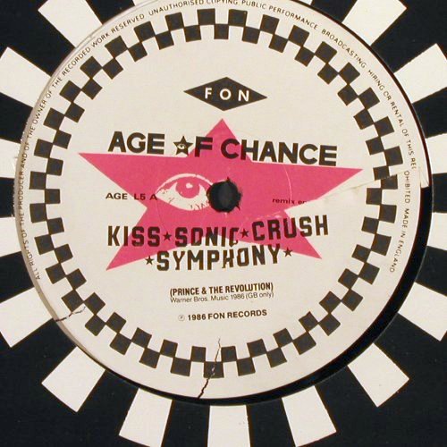 Age Of Chance: Kiss *3, Leeds v the Bronx, Fon(AGE L5), UK, Lim Ed, 1986 - 12inch - X8980 - 4,00 Euro