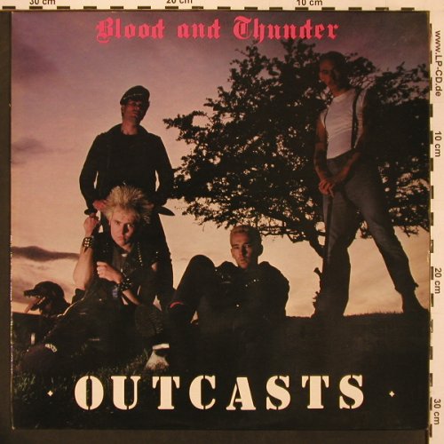 Outcasts: Blood And Thunder, Abstract(ABT004), UK, 1982 - LP - X8998 - 23,00 Euro