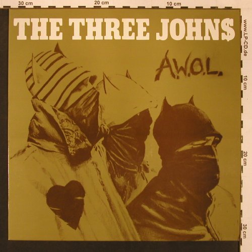 Three Johns: A.W.o.L. , 4Tr., Abstract Records(12ABS019), UK, 1983 - 12inch - X9062 - 4,00 Euro