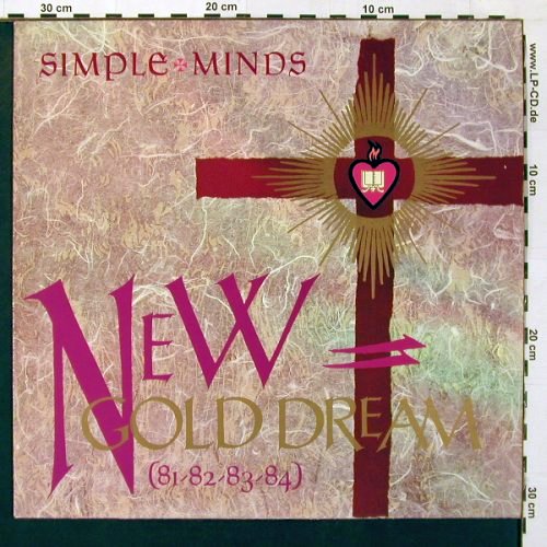 Simple Minds: (81-82-83-84) New Gold Dream, Virgin(204 965-320), D, 1982 - LP - X9119 - 7,50 Euro