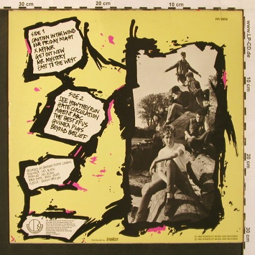 Anti-Pasti: Caution In The Wind, Rondelet Music & Records (RR 9959), B, 1982 Typ: LP Best.-Nr.: X9129 Preis: 25,00 Euro