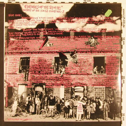 V.A.Enemies Of The State: Eaton Crob.. Household Name, 15Tr., 1 In 12 Club(Vol.3), UK, 1984 - LP - X9180 - 20,00 Euro