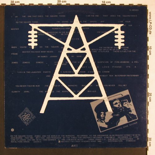 Three Johns: Do the Square Thing +3, Abstract (12 ABS023), UK, 1984 Typ: 12" Best.-Nr.: X9260 Preis: 6,00 Euro