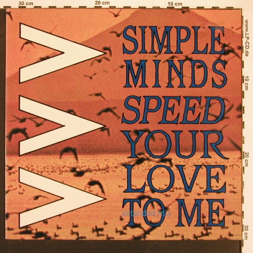 Simple Minds: Speed Your Love To Me*2+1, ext.mx, Virgin(601 159-213), D, 1983 - 12inch - X9616 - 5,00 Euro