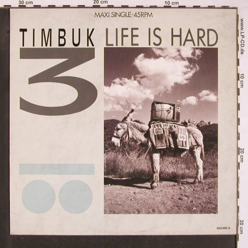 Timbuk 3: Life Is Hard / Shame on You +1, IRS (ILS 650384 6), NL, 1986 Typ: 12" Best.-Nr.: Y1179 Preis: 3,00 Euro