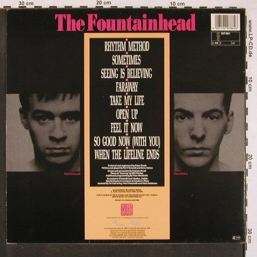 Fountainhead: The Burning Touch, China (Chrysalis)(207 864), D, 1986 - LP - Y1282 - 7,50 Euro