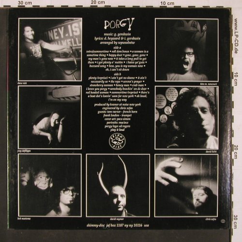 Porgy: When People Were Shorter, Shimmy Disc Europe(044), US, 1991 - LP - Y1328 - 6,00 Euro