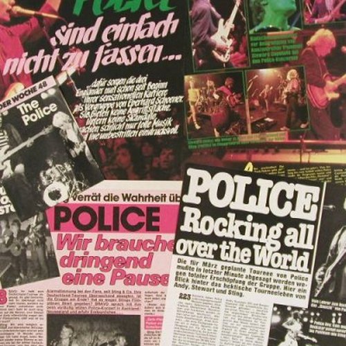 Police & Sting: 30 Zeitungsausschnitte,Poster, (), D,  - Paper - Y1349 - 5,00 Euro