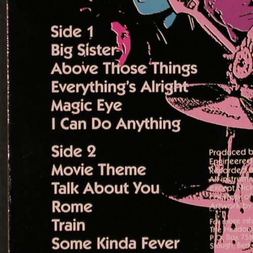 Crazyhead: Some Kind Of Fever, Black(REV LP 162), D, 1990 - LP - Y1464 - 6,00 Euro