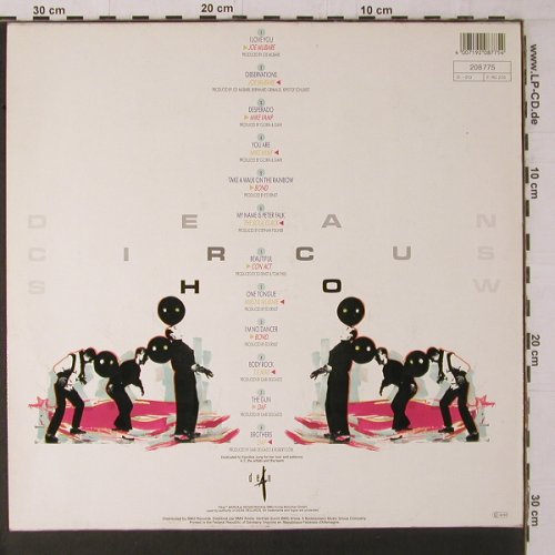 V.A.Dean Circus Show: Joe Mubare..DAF, 12 Tr., Dean Rec.(208 775), D, 1987 - LP - Y1671 - 5,00 Euro
