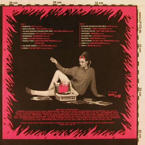 V.A.Too Hot To Handle: 18 Super Fucking Local Punk Bands, Home Sick(001), D, m-/vg+, 1996 - LP - Y1906 - 9,00 Euro