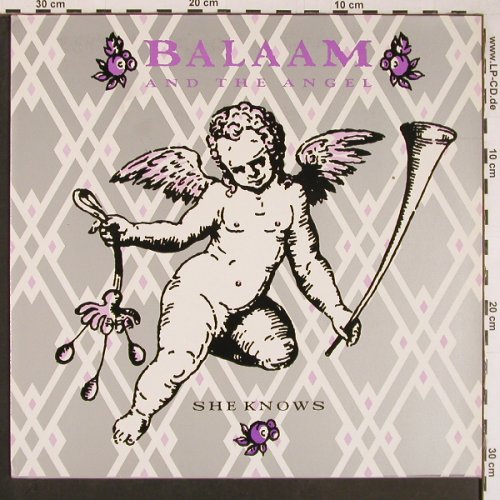Balaam and the Angels: She Knows+3, Virgin(608 101-213), D, 1986 - 12inch - Y191 - 3,00 Euro