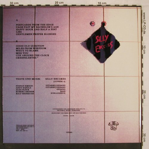 Silly Encores: Merchant Bankers, Teenage Rebel Rec.(TRR 015), D, 1991 - LP - Y2333 - 7,50 Euro