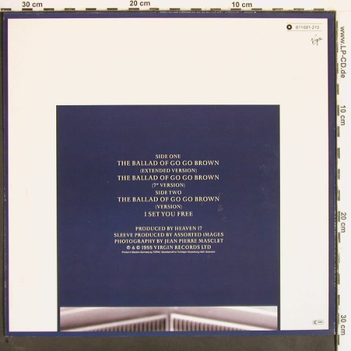 Heaven 17: The Ballad Of Go Go Brown*3+1, Virgin(611 681-213), D, 1988 - 12inch - Y2509 - 3,00 Euro