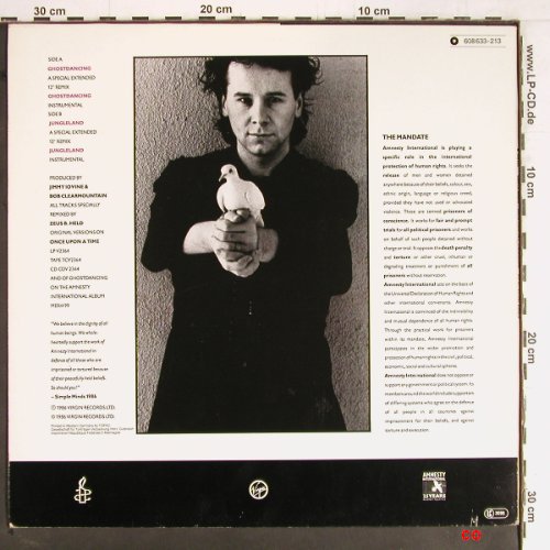 Simple Minds: Ghostdancing*2/Jungleland*2, Virgin(608 633-213), D, co, 1986 - 12inch - Y2568 - 5,00 Euro