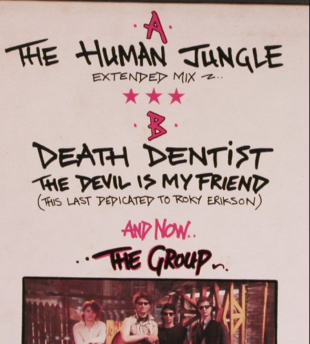 Jazz Butcher: The Human Jungle+2, Glass Rec.(12043), UK, 1985 - 12inch - Y2619 - 5,00 Euro