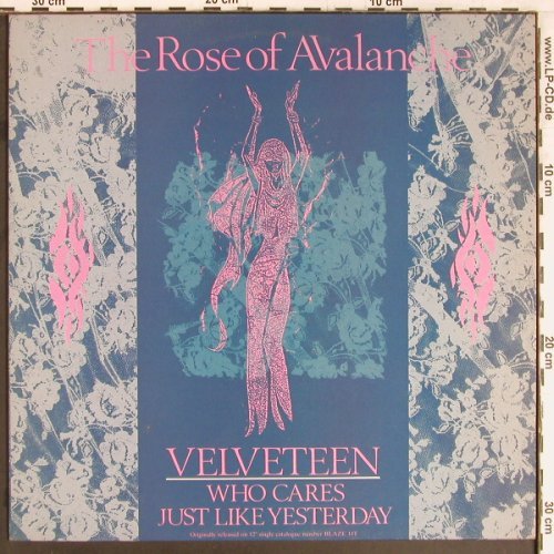 Rose Of Avalanche: Velveteen+5, Fire Records(BLAZE 19EP), UK, 1987 - 12inch - Y2710 - 9,00 Euro