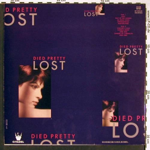 Died Pretty: Lost, Citadel(CIF 03), F, 1988 - LP - Y315 - 7,50 Euro