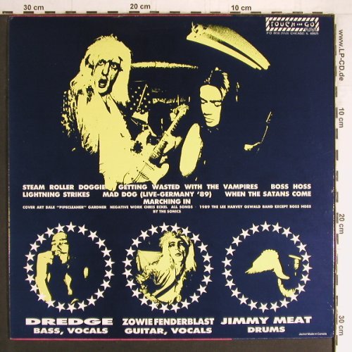 Lee Harvey Oswald Band: Same, Touch & Go (T&G #45), US, 1989 Typ: LP Best.-Nr.: Y3368 Preis: 15,00 Euro