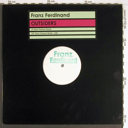 Franz Ferdinand: Outsiders, Ewan Pearson rmx, Domino (DASTARDLY002), UK, 2006 Typ: 12" Best.-Nr.: Y3855 Preis: 6,00 Euro