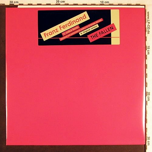Franz Ferdinand: The Fallen*2-Justice Remix, Domino (RUG 219T), UK, 2006 Typ: 12" Best.-Nr.: Y3857 Preis: 6,00 Euro