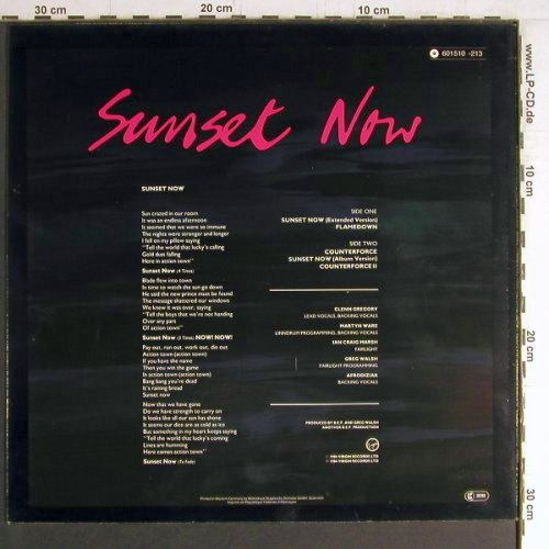 Heaven 17: Sunset Now, 5 Track, Virgin(601 510-213), D, 1984 - 12inch - Y4133 - 4,00 Euro