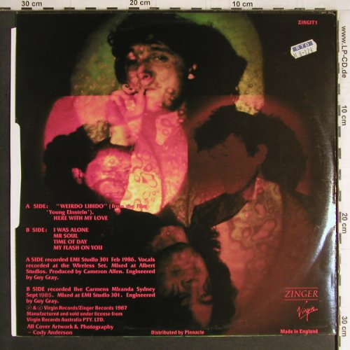 Lime Spiders: Weirdo Libido+5, EP, Zinger (ZINGIT 1), UK, 1987 Typ: 12" Best.-Nr.: Y4211 Preis: 5,00 Euro