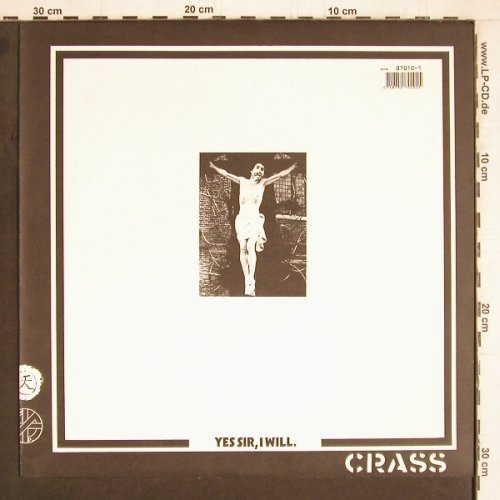 Crass: Yes Sir I Will,Postercover,like new, Crass Rec. (121984-2), UK, 1984 Typ: LP Best.-Nr.: Y4423 Preis: 15,00 Euro