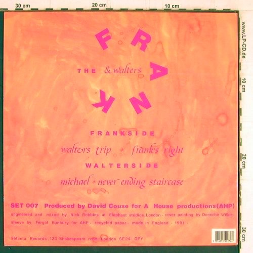 Frank and Walters: Walters Trip +3, EP1, Setana Rec. (SET807), UK, 1991 Typ: 12" Best.-Nr.: Y5331 Preis: 5,00 Euro