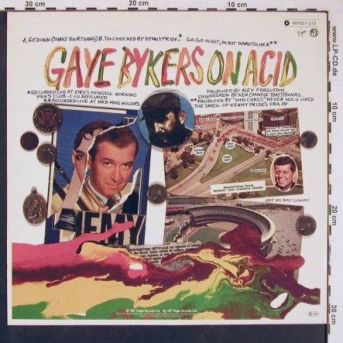 Gaye Bikers On Acid: Git Down  (Shake Your Thang) +2, Virgin (609 521-213), D, 1987 Typ: 12" Best.-Nr.: Y546 Preis: 4,00 Euro