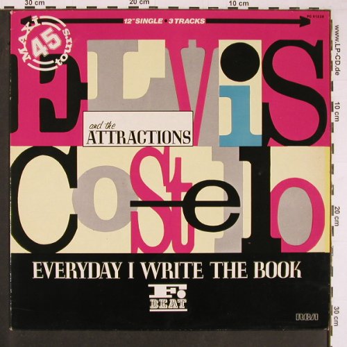 Costello,Elvis & Attractions: Everyday I Write The Book+2, RCA(PC 61238), F, 1983 - 12inch - Y551 - 4,00 Euro