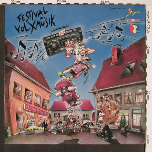 V.A.Festival der Volxmusik: Molotow Soda...Emils, 16 Tr., Rebel(008-30881), D, 1990 - LP - Y752 - 9,00 Euro