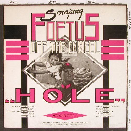 Scraping Foetus Off The Wheel: Hole, m-/vg+, Some Bizar(WOMB FDL 3), UK, 1984 - LP - Y7979 - 25,00 Euro