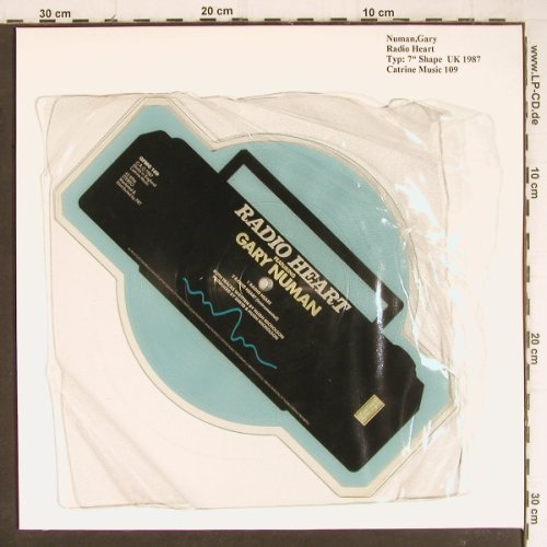Numan,Gary: Radio Heart(7"), Catrine(GFMG 109), UK, 1987 - Shape - Y8301 - 7,50 Euro