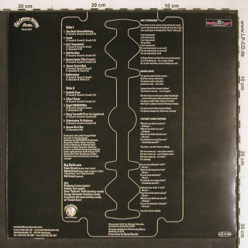 Big Balls and the Great White Idiot: Foolish Guys (1978), Vince Lombardi's (Vince 024), D, 2002 Typ: LP Best.-Nr.: Y8303 Preis: 17,50 Euro