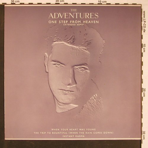 Adventures: One Step From Heaven ext.rmx. +3, Elektra(966 730-0), D, 1988 - 12inch - Y963 - 4,00 Euro