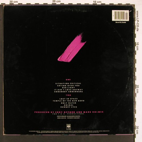 Platinum Blonde: Alien Shores, m-/vg+, Columbia (PCC-80105), US, 1985 Typ: LP Best.-Nr.: B7947 Preis: 2,00 Euro