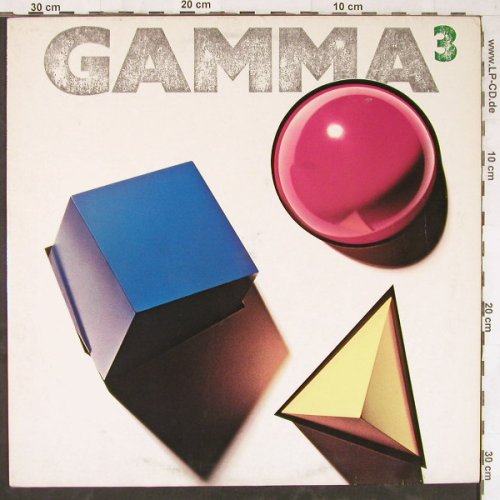 Gamma: 3, Elektra(ELK K 52 355), D, 1982 - LP - E5114 - 5,00 Euro
