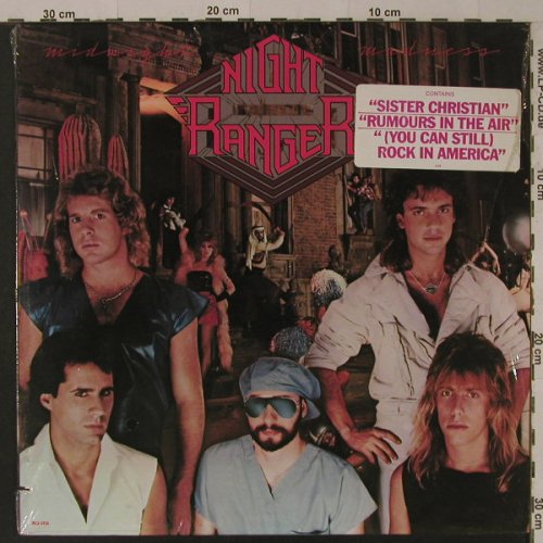 Night Ranger: Midnight Madness, FS-New, MCA(5456), US, co, 1983 - LP - F5233 - 9,00 Euro