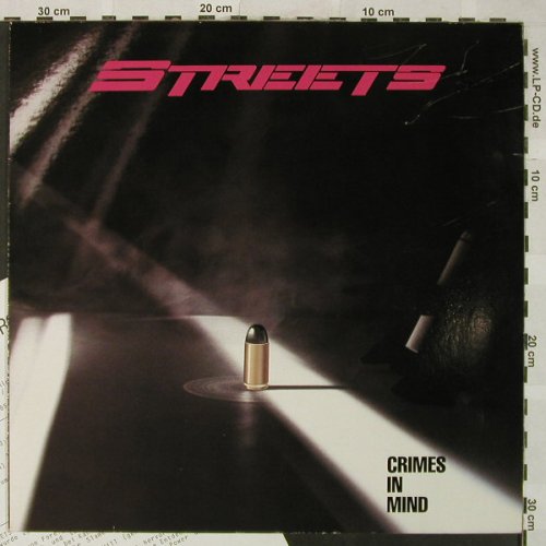 Streets: Crimes In Mind, m-/vg+, Atlantic(781 246-1), D, 1985 - LP - H5133 - 7,50 Euro