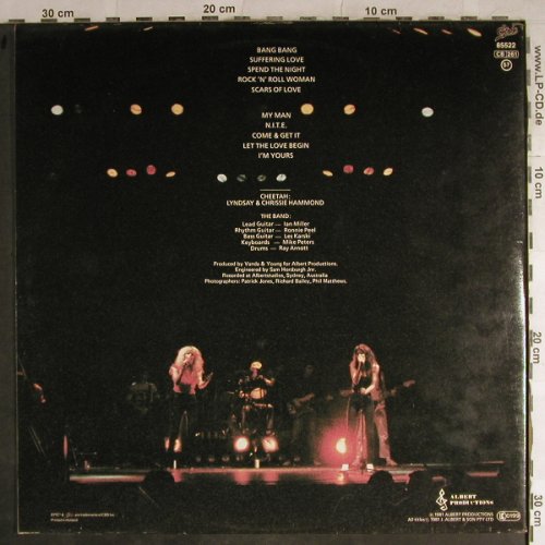 Cheetah: Rock & Roll Women, Foc, Epic(EPC 85522), NL, 1981 - LP - H8806 - 6,00 Euro