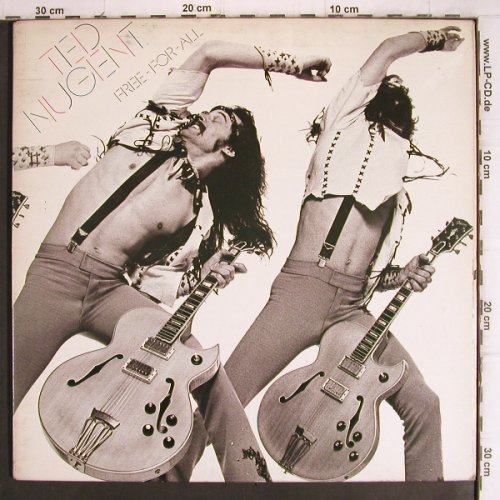 Nugent,Ted: Free For All, Foc, m-/vg+, Epic (EPC 81397), NL, 1976 Typ: LP Best.-Nr.: V1243 Preis: 6,00 Euro