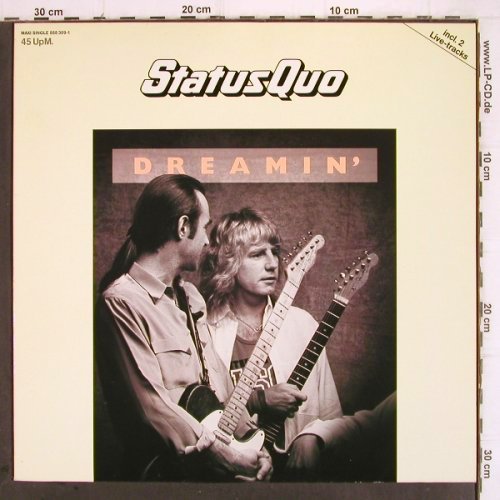 Status Quo: Dreamin'/Rocking all over../Roll ov, Vertigo (888 309-1), D, 1986 Typ: 12" Best.-Nr.: V154 Preis: 5,00 Euro