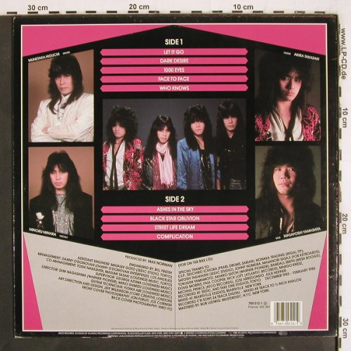 Loudness: Lightning Strikes, Atco (790 512-1), D, 1986 Typ: LP Best.-Nr.: V3720 Preis: 9,00 Euro