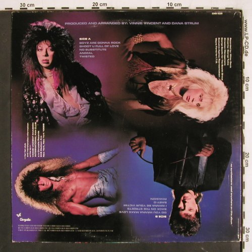 Vincent,Vinnie: Invasion, Chrysalis (CHR 1529), S, 1986 Typ: LP Best.-Nr.: V3744 Preis: 9,00 Euro